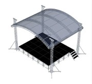 Aluminiowy system kratownic oświetleniowych